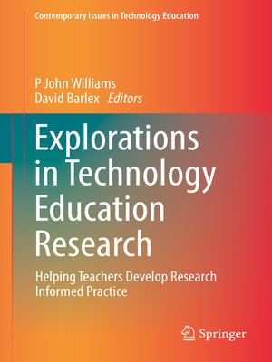 cover image of Explorations in Technology Education Research